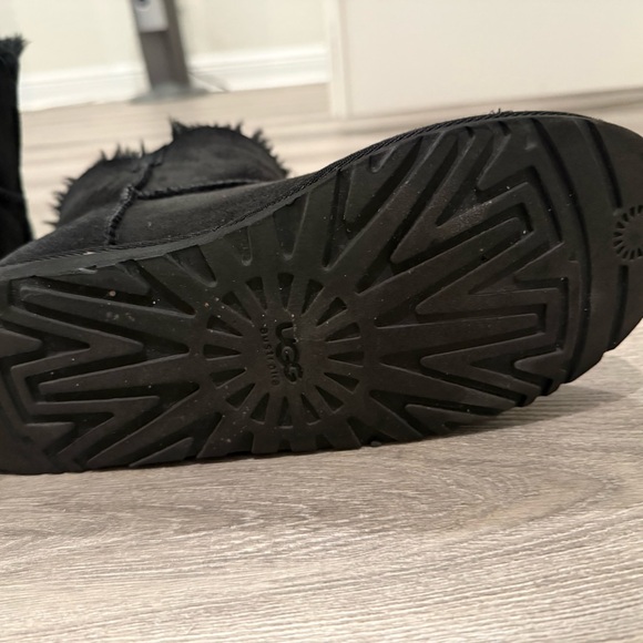 UGG Black Suede Boots - Picture 9 of 10